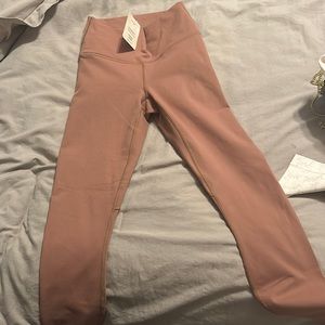 Fabletics 7/8 Leggings in XXS Color Tan